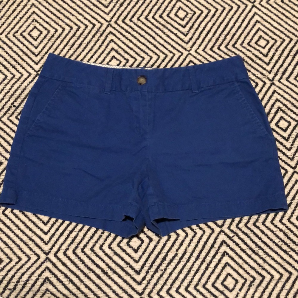LOFT Blue Riviera Shorts SZ 4